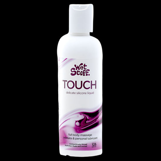 Wet Stuff Touch - 125g Disk Top - Silicone Lubricant - 125 gram Bottle