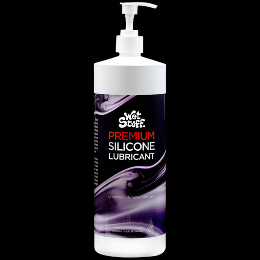 Wet Stuff Premium - 990g Pump Top - Silicone Lubricant - 990 gram Bottle