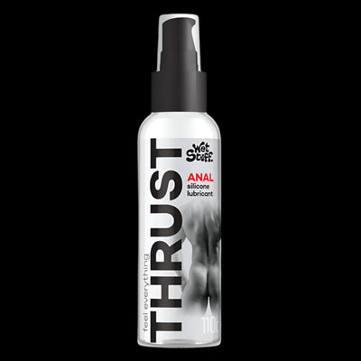 Buy Wet Stuff Thrust - 110g Pump - Anal Silicone Lubricant - 110 gram Pump Bottle Online - Viking Traders Adult Shop Australia